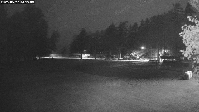 time-lapse frame, Arrowhead Park webcam