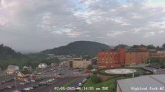 view from Highland Park Hose Co. #2 on 2025-07-01