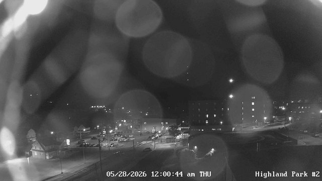 time-lapse frame, Highland Park Hose Co. #2 webcam
