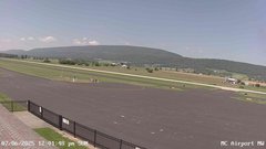 view from Mifflin County Airport (west) on 2025-07-06