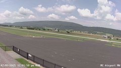 view from Mifflin County Airport (west) on 2025-07-07