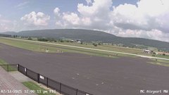 view from Mifflin County Airport (west) on 2025-07-11