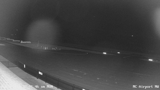time-lapse frame, Mifflin County Airport (west) webcam
