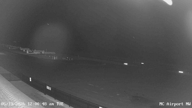 time-lapse frame, Mifflin County Airport (west) webcam