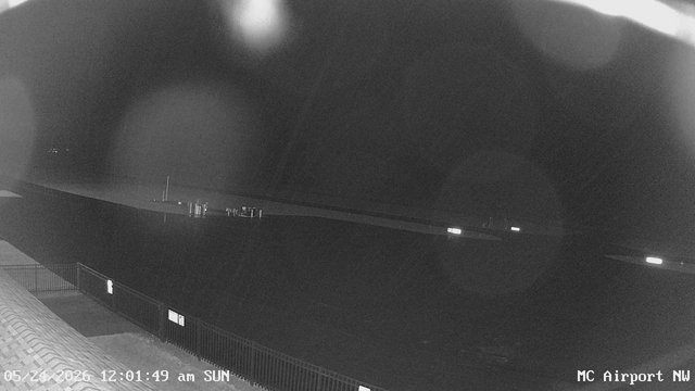 time-lapse frame, Mifflin County Airport (west) webcam