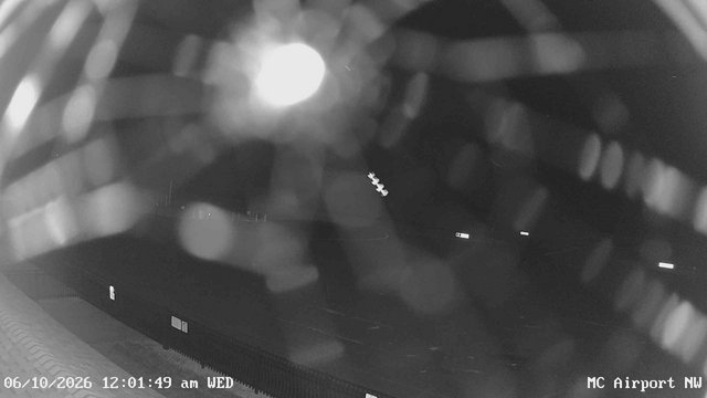 time-lapse frame, Mifflin County Airport (west) webcam