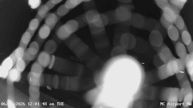 time-lapse frame, Mifflin County Airport (west) webcam