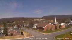 view from Highland Park Hose Co. #1 on 2026-04-12