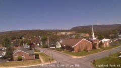 view from Highland Park Hose Co. #1 on 2026-04-21