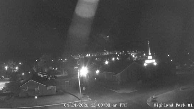 time-lapse frame, Highland Park Hose Co. #1 webcam