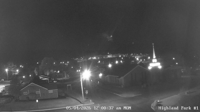 time-lapse frame, Highland Park Hose Co. #1 webcam