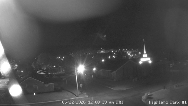 time-lapse frame, Highland Park Hose Co. #1 webcam