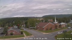 view from Highland Park Hose Co. #1 on 2026-05-22