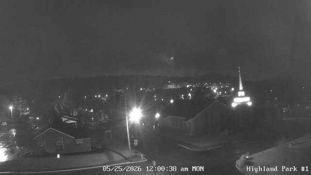 time-lapse frame, Highland Park Hose Co. #1 webcam