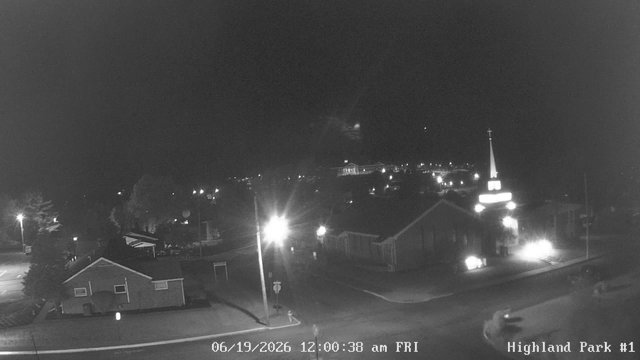 time-lapse frame, Highland Park Hose Co. #1 webcam