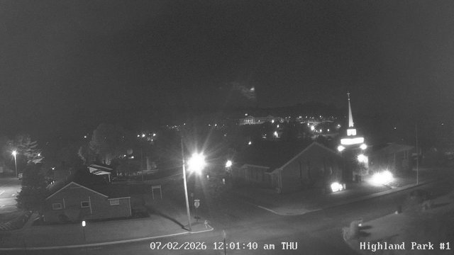 time-lapse frame, Highland Park Hose Co. #1 webcam