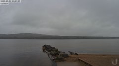view from 4th Lake Sandbar on 2025-05-09