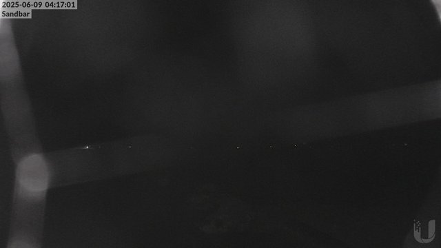 time-lapse frame, 4th Lake Sandbar webcam