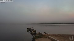 view from 4th Lake Sandbar on 2025-07-07