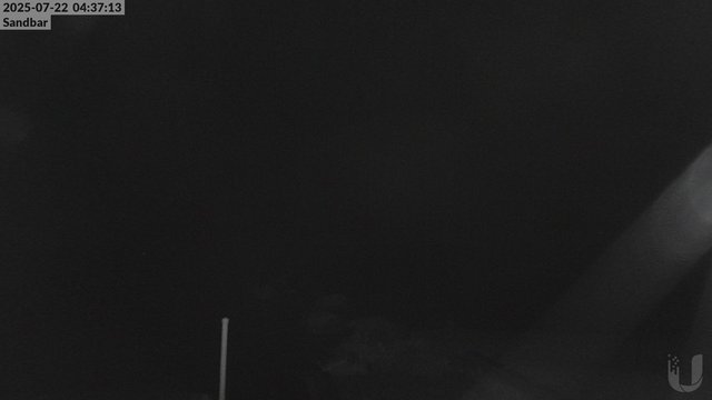 time-lapse frame, 4th Lake Sandbar webcam
