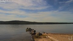 view from 4th Lake Sandbar on 2025-09-01