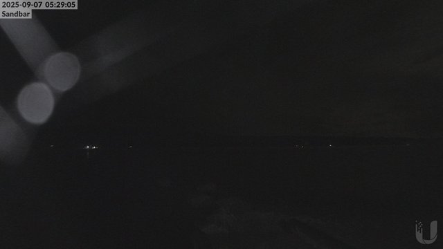 time-lapse frame, 4th Lake Sandbar webcam