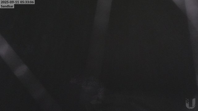 time-lapse frame, 4th Lake Sandbar webcam