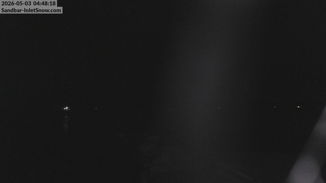 time-lapse frame, 4th Lake Sandbar webcam