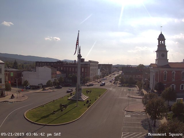 time-lapse frame, 13 East Market Street - Lewistown PA (west) webcam