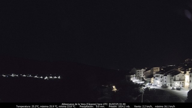 time-lapse frame, Meteogredos webcam