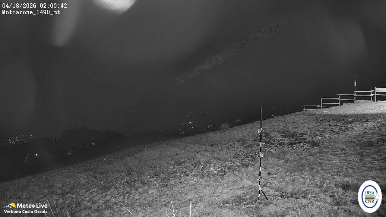 time-lapse frame, Mottarone est webcam