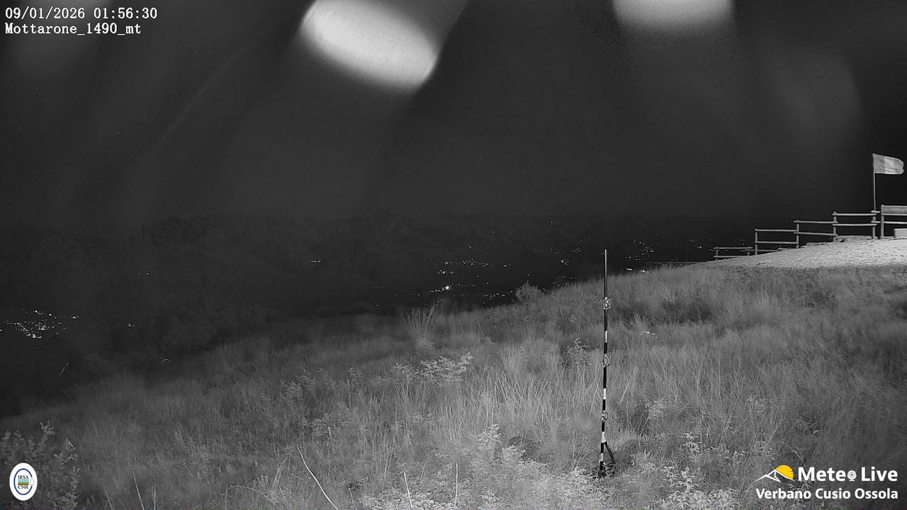 time-lapse frame, Mottarone est webcam