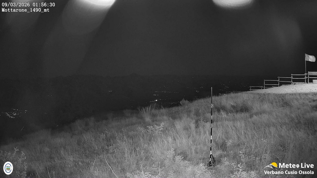 time-lapse frame, Mottarone est webcam