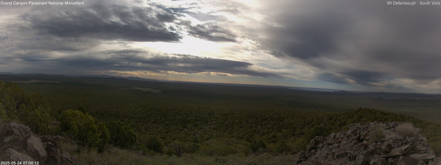 time-lapse frame, Mt Dellenbaugh - Southeast Vista webcam