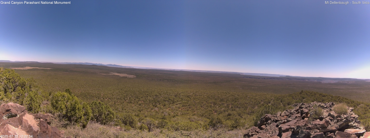 time-lapse frame, Mt Dellenbaugh - Southeast Vista webcam