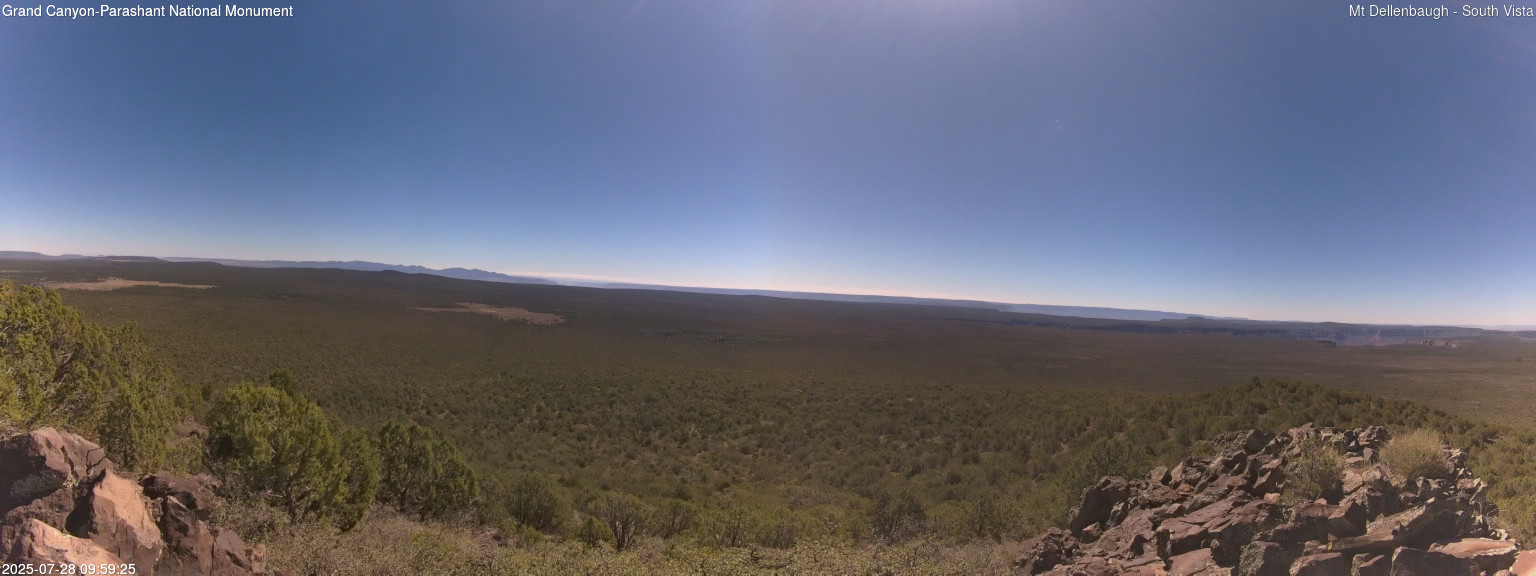 time-lapse frame, Mt Dellenbaugh - Southeast Vista webcam
