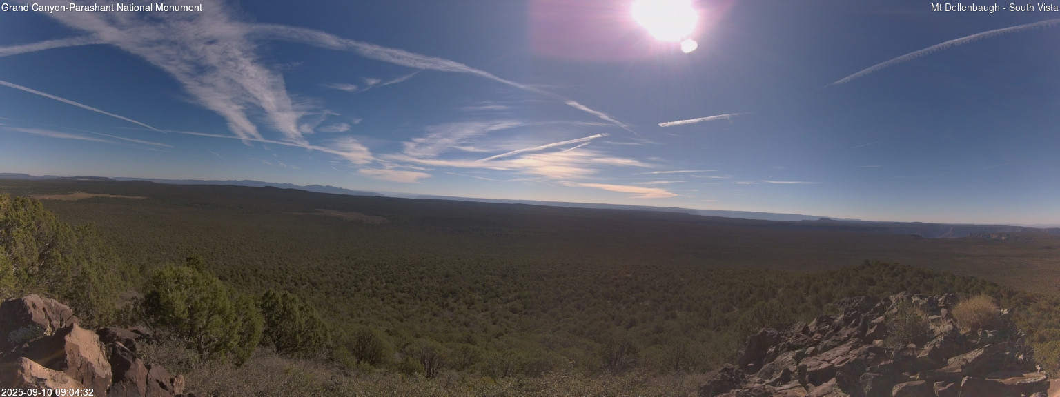 time-lapse frame, Mt Dellenbaugh - Southeast Vista webcam