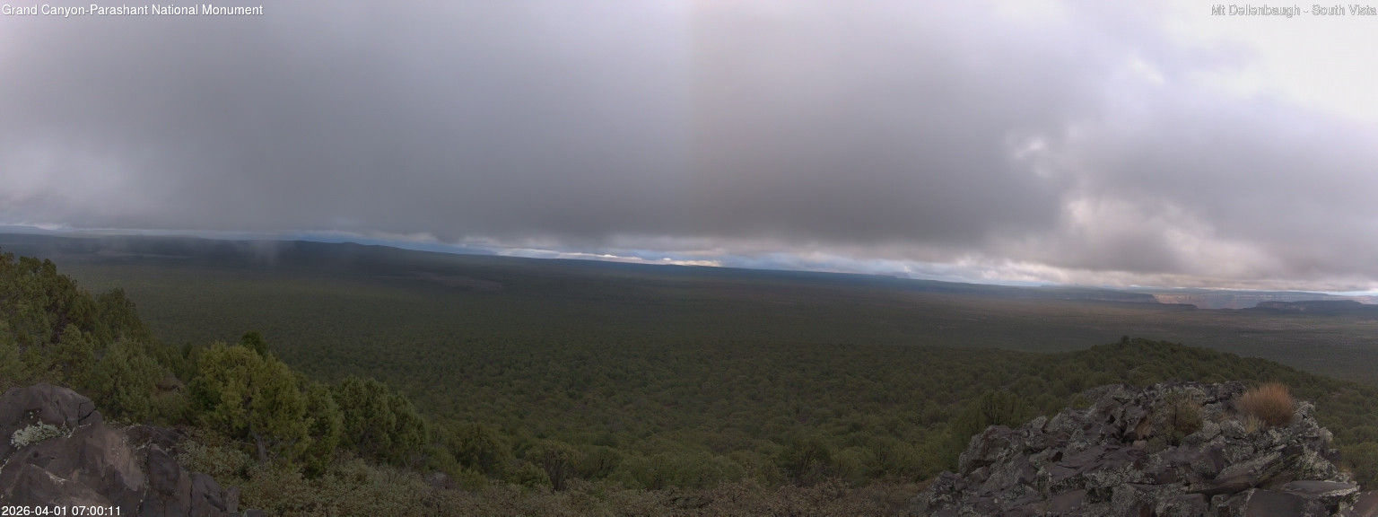 time-lapse frame, Mt Dellenbaugh - Southeast Vista webcam