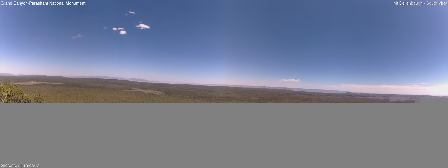 time-lapse frame, Mt Dellenbaugh - Southeast Vista webcam
