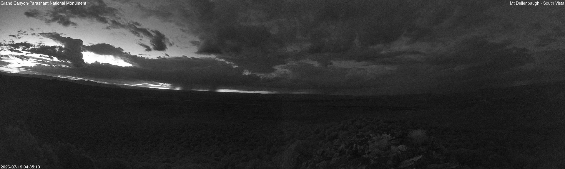time-lapse frame, Mt Dellenbaugh - Southeast Vista webcam