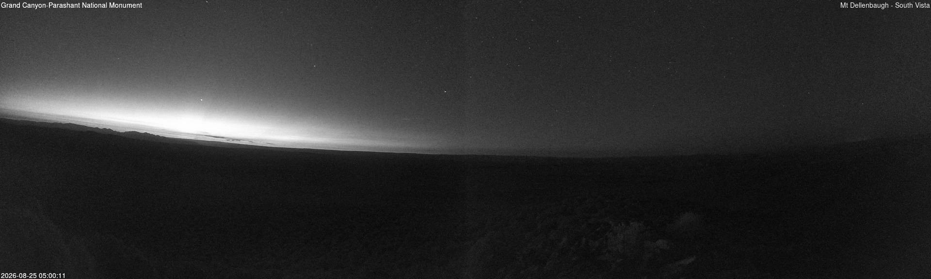 time-lapse frame, Mt Dellenbaugh - Southeast Vista webcam