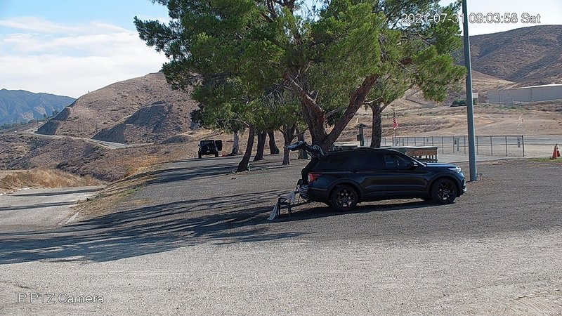 time-lapse frame, Canyon Crosswinds webcam