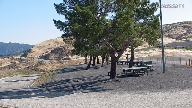 time-lapse frame, Canyon Crosswinds webcam