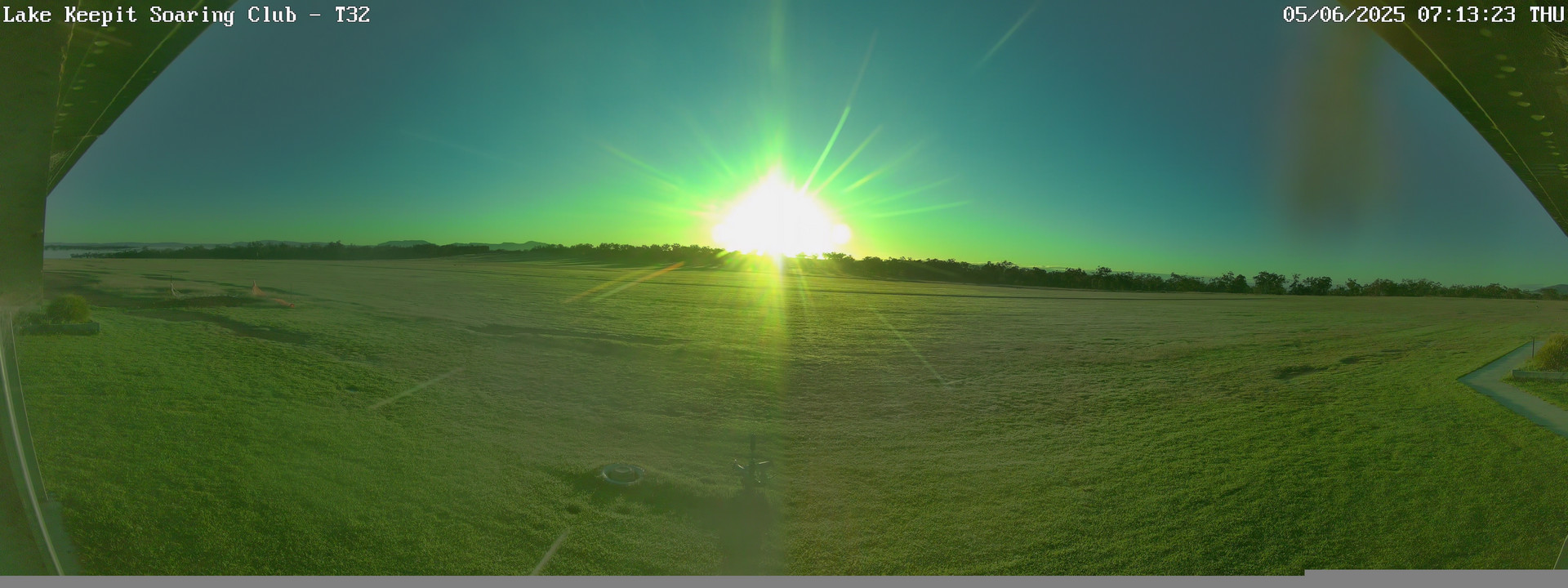 time-lapse frame, Lake Keepit Soaring Club T32 webcam
