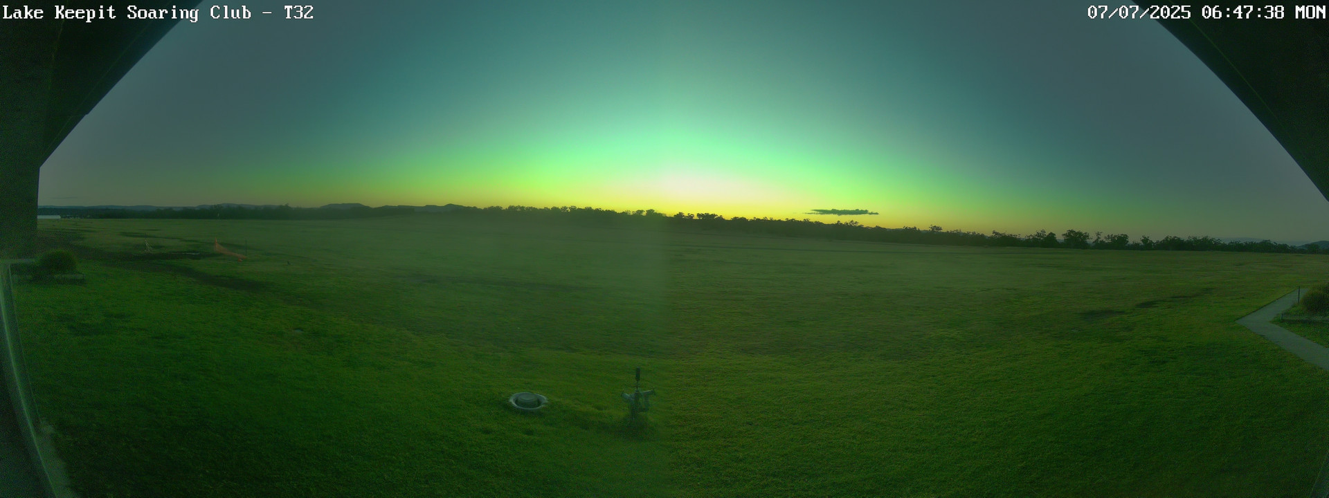 time-lapse frame, Lake Keepit Soaring Club T32 webcam
