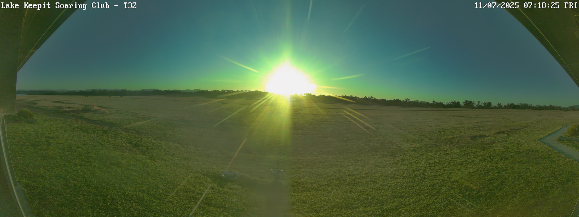 time-lapse frame, Lake Keepit Soaring Club T32 webcam