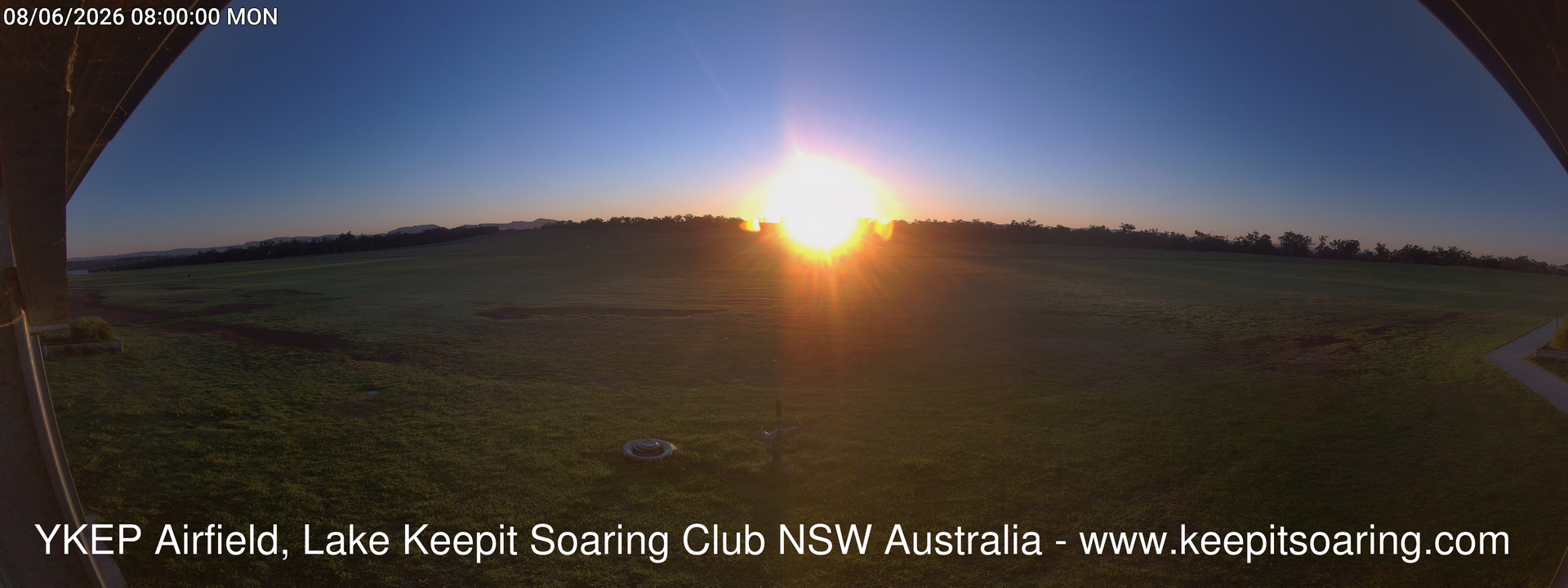 time-lapse frame, Lake Keepit Soaring Club T32 webcam