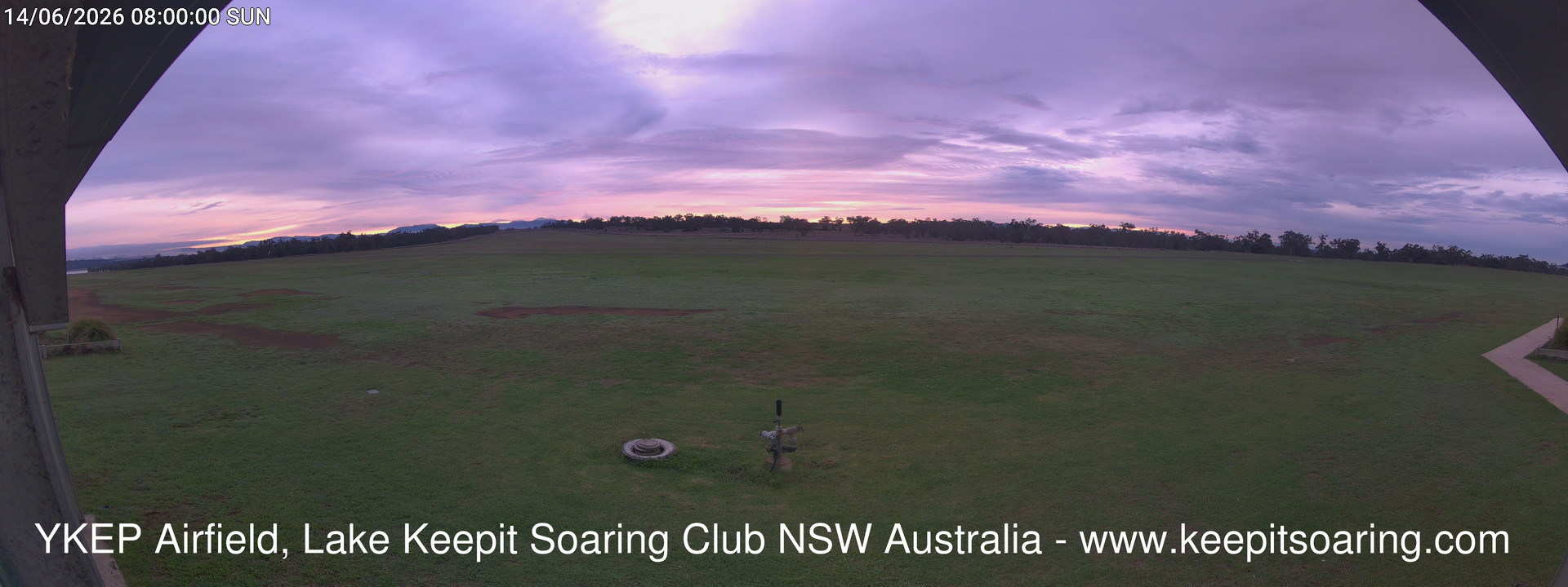 time-lapse frame, Lake Keepit Soaring Club T32 webcam