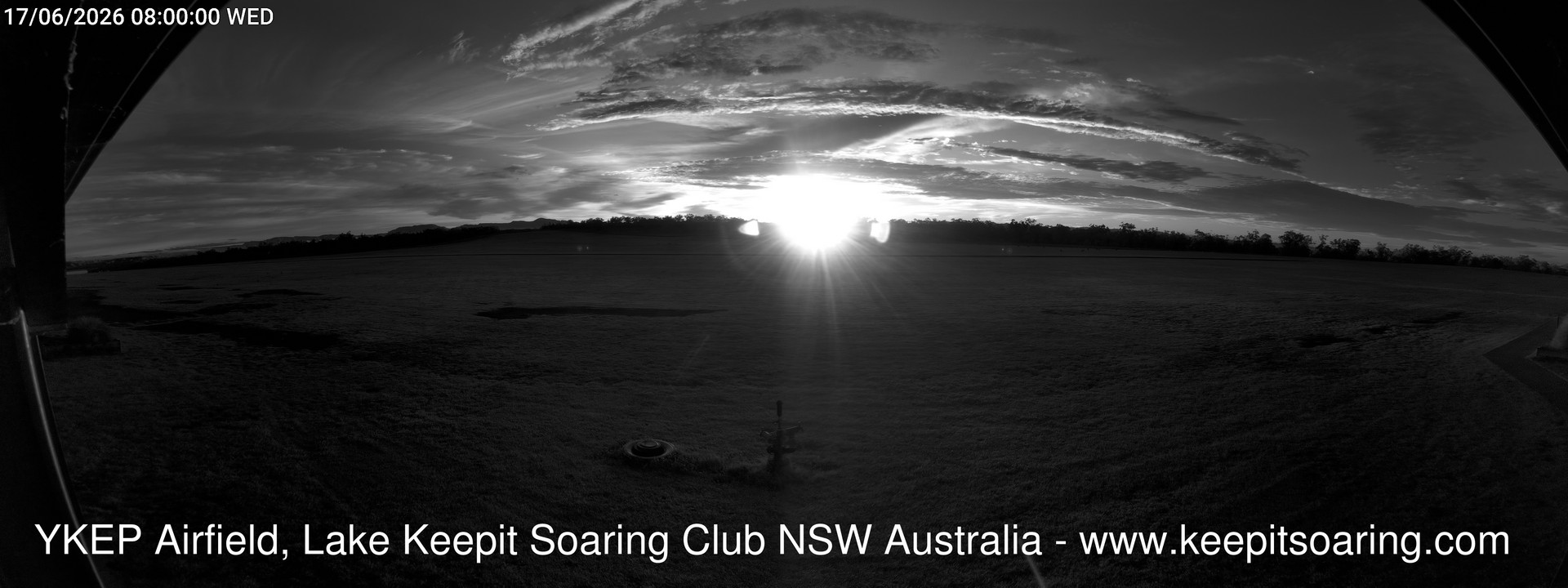 time-lapse frame, Lake Keepit Soaring Club T32 webcam