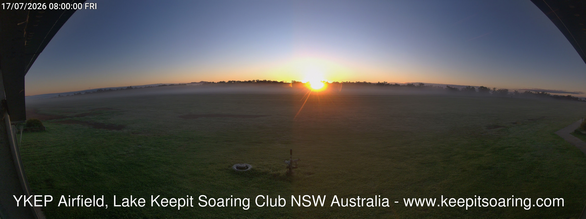 time-lapse frame, Lake Keepit Soaring Club T32 webcam